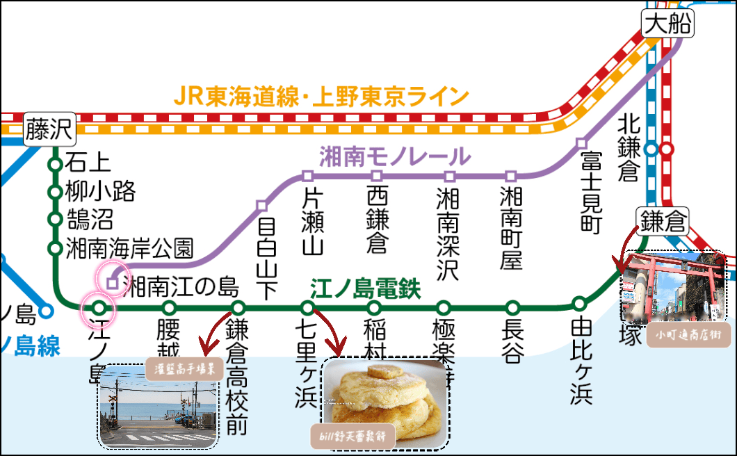 |日本東京自由行鎌倉江之島|體驗懸掛單軌電車♥大船站⇔湘南江の島站、鎌倉橫濱一日遊 - 第19張圖 |日本東京自由行鎌倉江之島|體驗懸掛單軌電車♥大船站⇔湘南江の島站、鎌倉橫濱一日遊