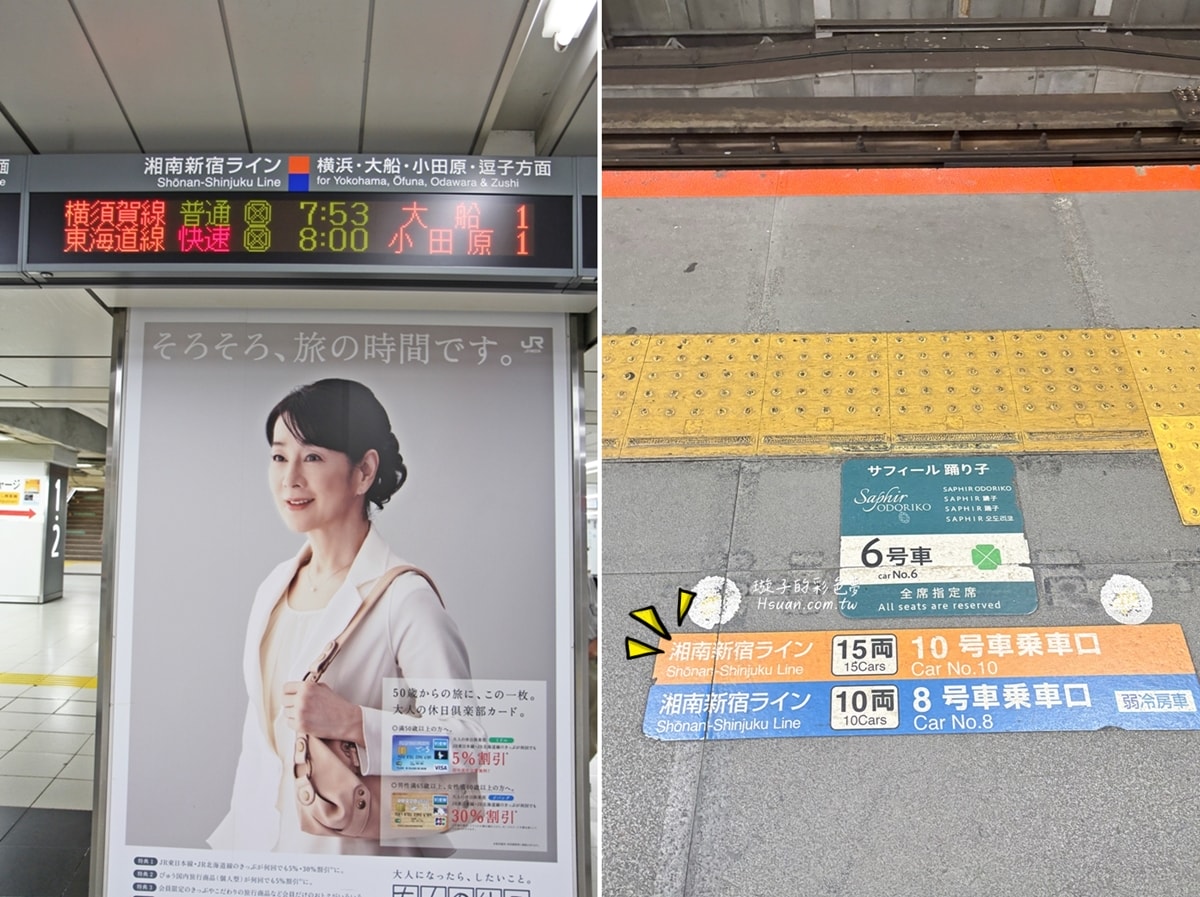 ｜日本東京自由行鎌倉江之島｜體驗懸掛單軌電車♥大船站⇔湘南江の島站、鎌倉橫濱一日遊