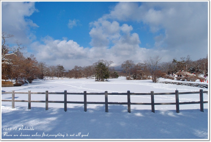 【白色聖誕節之北海道】大沼小沼國立公園♥雪天使初體驗