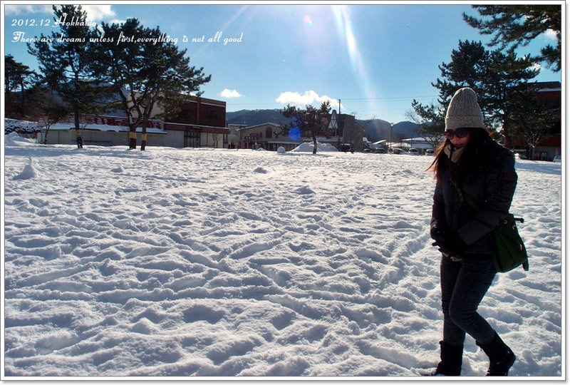 【白色聖誕節之北海道】大沼小沼國立公園♥雪天使初體驗