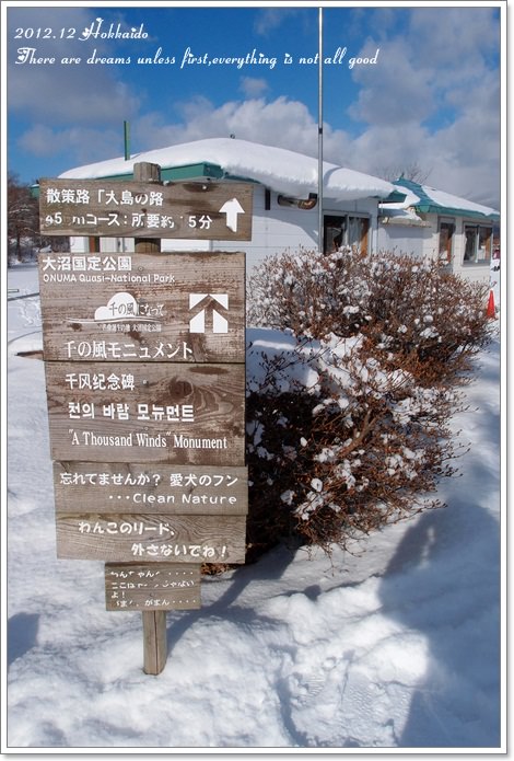 【白色聖誕節之北海道】大沼小沼國立公園♥雪天使初體驗