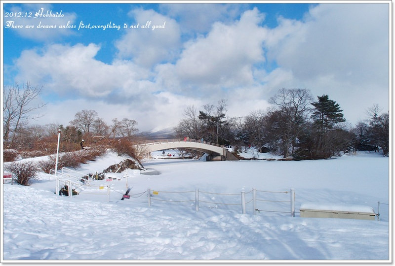 【白色聖誕節之北海道】大沼小沼國立公園♥雪天使初體驗