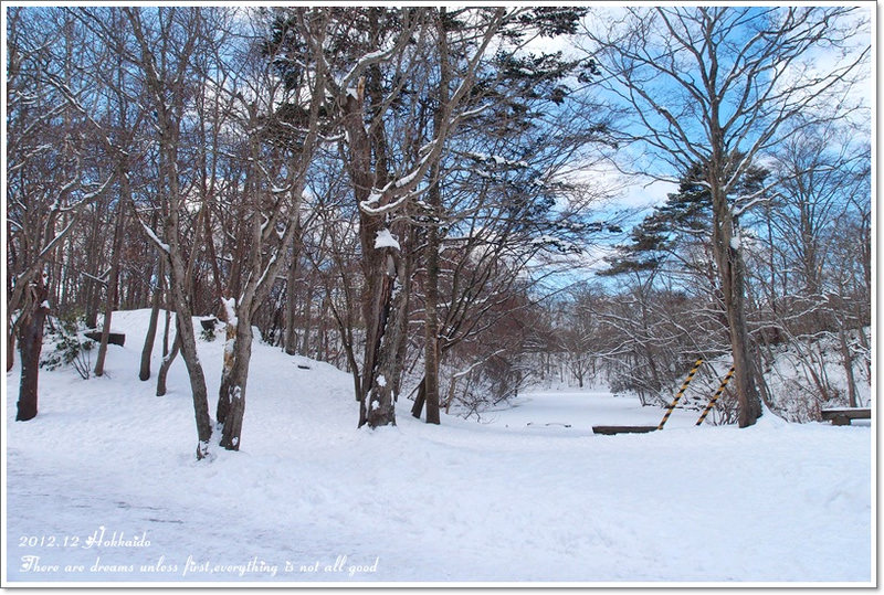 【白色聖誕節之北海道】大沼小沼國立公園♥雪天使初體驗