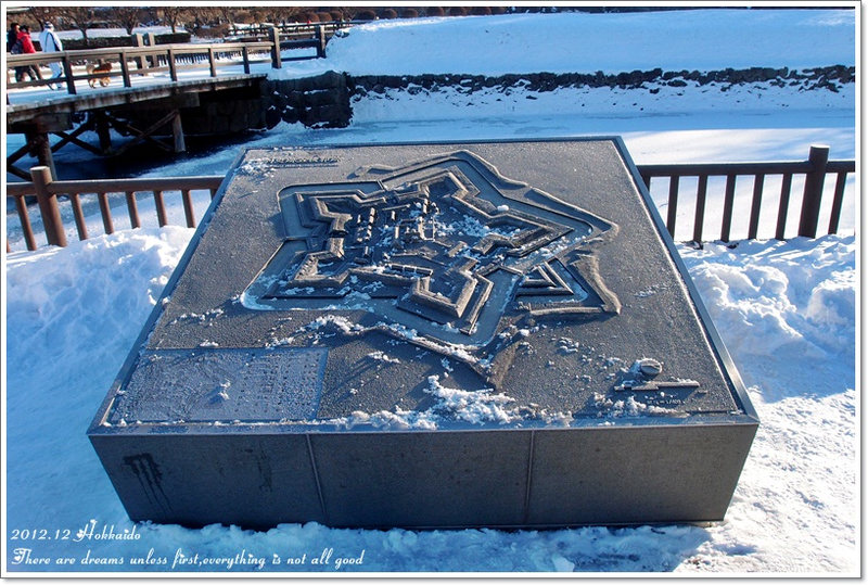 【白色聖誕節之北海道】函館五稜郭♥西洋建築星形碉堡