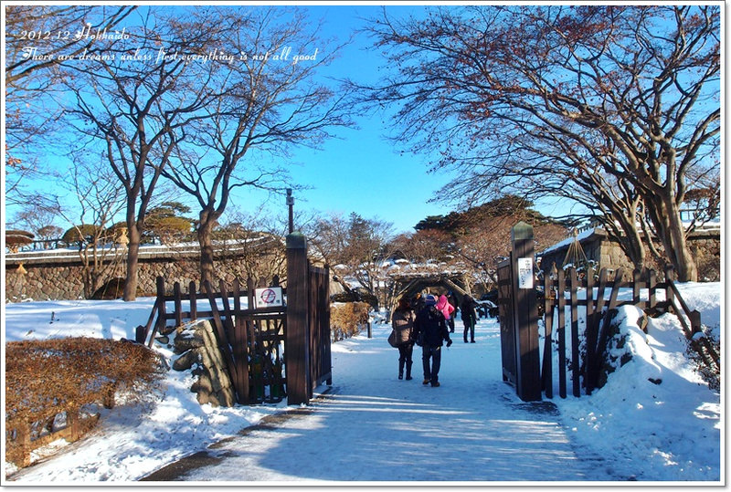 【白色聖誕節之北海道】函館五稜郭♥西洋建築星形碉堡