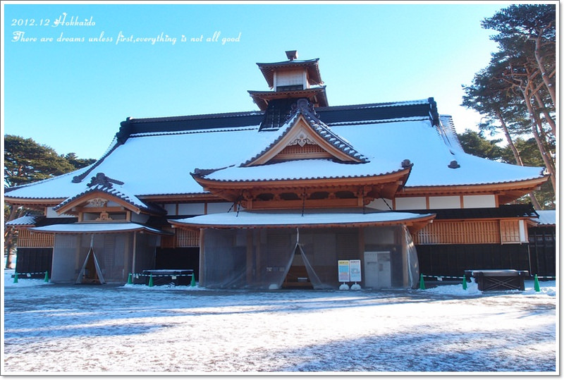 【白色聖誕節之北海道】函館五稜郭♥西洋建築星形碉堡