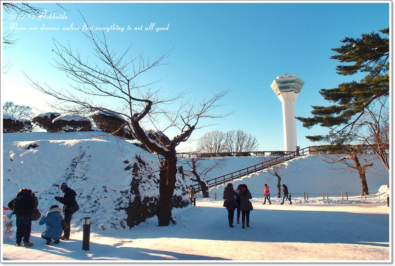 【白色聖誕節之北海道】函館五稜郭♥西洋建築星形碉堡