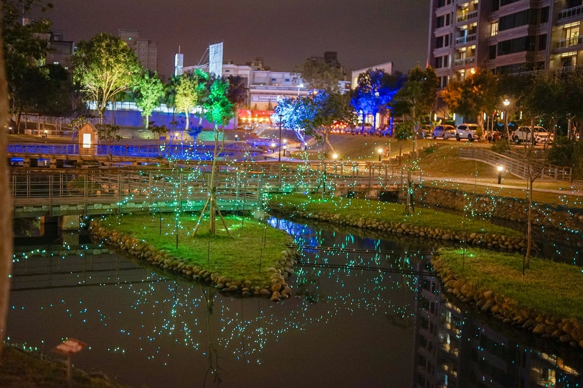 ｜新竹景點｜2024竹北東興圳光藝節♥展期2024/12/20~2025/02/16
