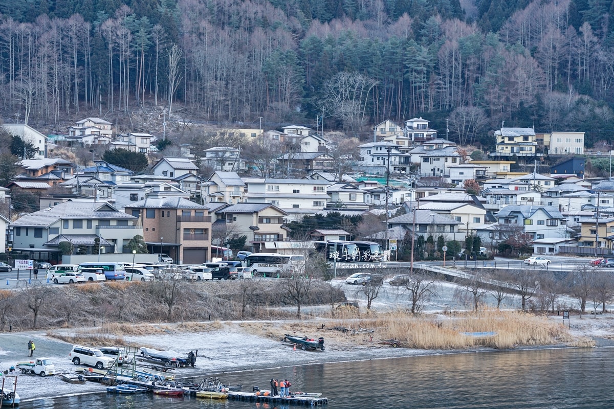 日本河口湖住宿推薦｜風之飯店KUKUNA♥房間就能看到富士山的湖景飯店/逆富士飯店