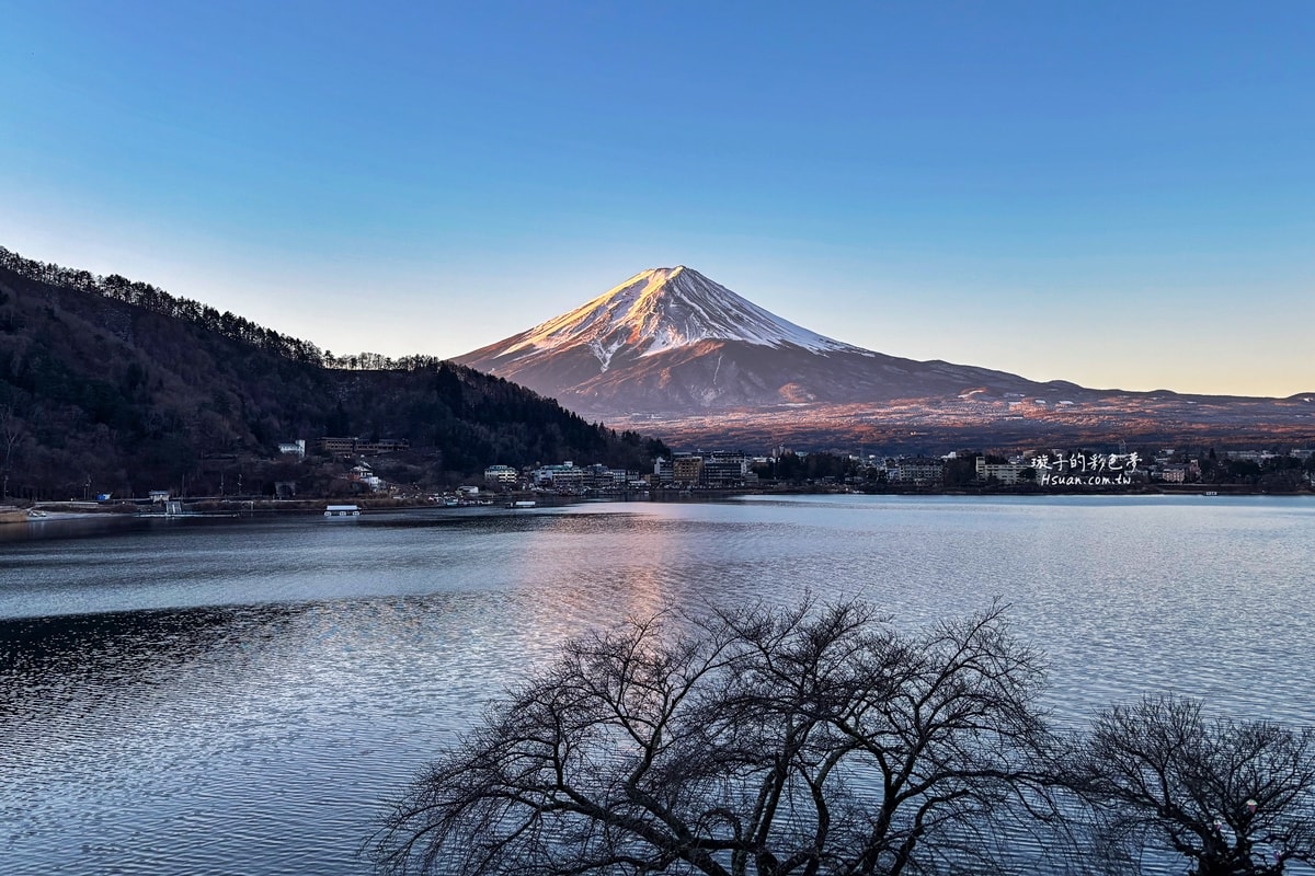日本河口湖住宿推薦｜風之飯店KUKUNA♥房間就能看到富士山的湖景飯店/逆富士飯店