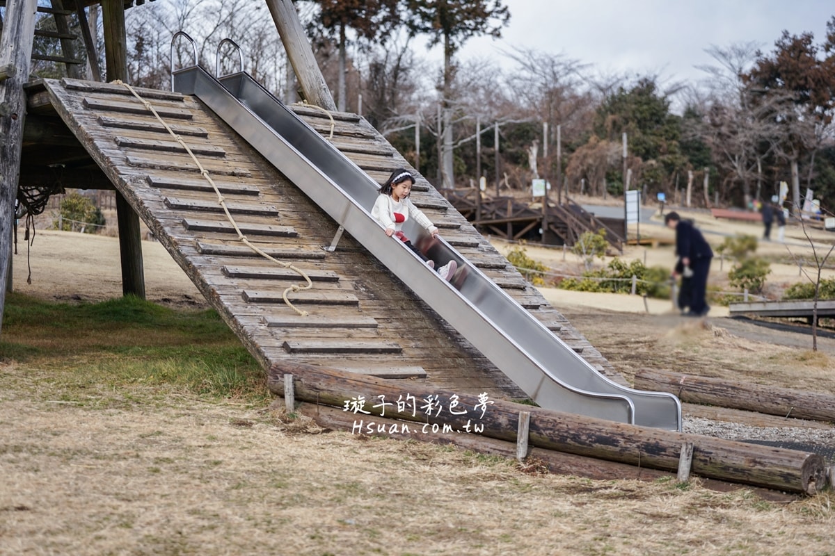 ｜日本河口湖親子景點｜馬飼野牧場♥欣賞富士山的絕佳景點/河口湖自由行/天空盪鞦韆/兒童遊戲場