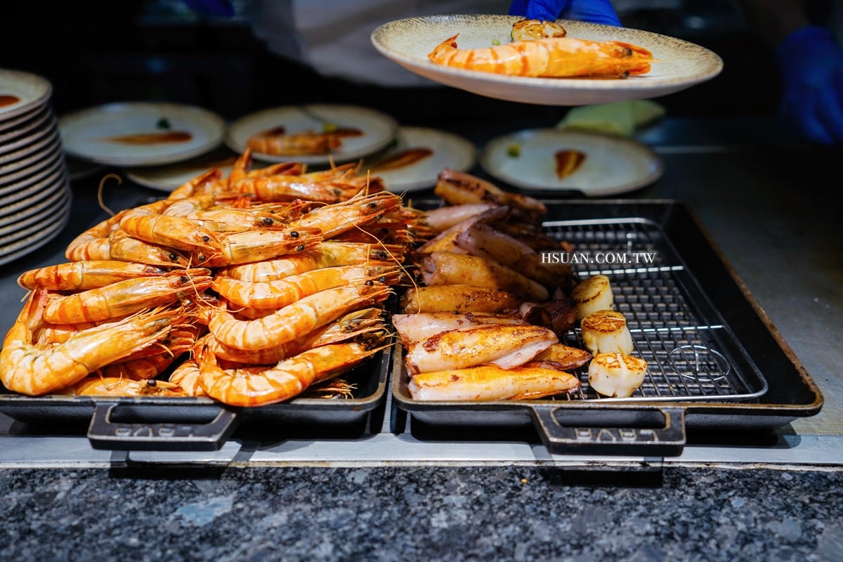 ｜台北南港漢來酒店｜島語buffet吃到飽餐廳♥線上訂位/頂級食材吃到飽